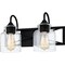 Quoizel Bartley 2-Light Matte Black Vanity Light BART8616MBK - alternate 3